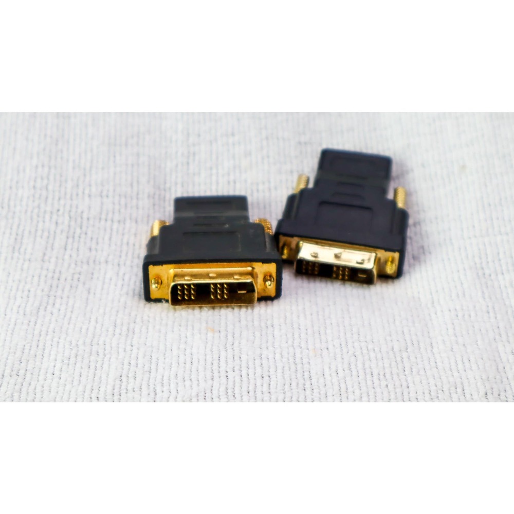2 HDMI-A to DVI-D (24+1) Adapter